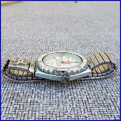 VTG 80's USSR CCCP Soviet Union Military Watch with Bell Phone 10K Gold Ruby Award