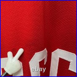 VTG K1 Sportswear CCCP Russia Soviet Union Hockey Jersey XL Red White Stitched