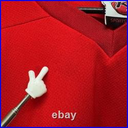 VTG K1 Sportswear CCCP Russia Soviet Union Hockey Jersey XL Red White Stitched