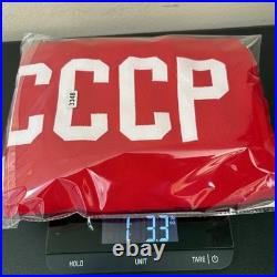VTG K1 Sportswear CCCP Russia Soviet Union Hockey Jersey XL Red White Stitched