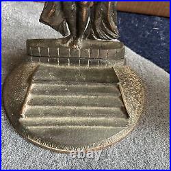 VTG Russian USSR Motherland Bronze Big Soviet Statue Monument 16.5