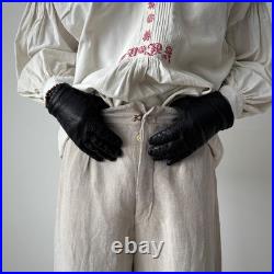 Vintage 1930s Soviet Union USSR Farmer Work Linen Trousers