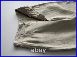 Vintage 1930s Soviet Union USSR Farmer Work Linen Trousers