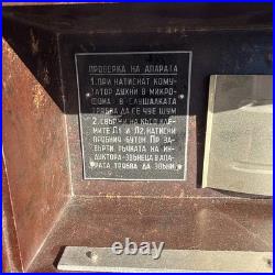 Vintage 1953 Soviet Union TAI-43-P Military Field PHONE in Bakelite box USSR