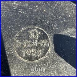 Vintage 1953 Soviet Union TAI-43-P Military Field PHONE in Bakelite box USSR