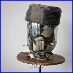 Vintage 1960s Soviet Union USSR Workwear Hat