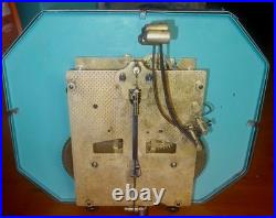 Vintage 1970's USSR Soviet Union Russian Jantar Wall Clock Just Prof. Svc'd