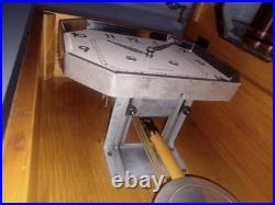 Vintage 1970's USSR Soviet Union Russian Jantar Wall Clock Just Prof. Svc'd