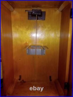 Vintage 1970's USSR Soviet Union Russian Jantar Wall Clock Just Prof. Svc'd