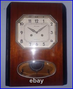 Vintage 1970's USSR Soviet Union Russian Jantar Wall Clock Just Prof. Svc'd