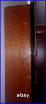 Vintage 1970's USSR Soviet Union Russian Jantar Wall Clock Just Prof. Svc'd