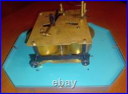 Vintage 1970's USSR Soviet Union Russian Jantar Wall Clock Just Prof. Svc'd