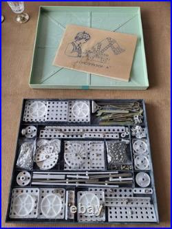 Vintage 1975 Soviet Metal Construction Set Constructor-A NOS Complete Boxed