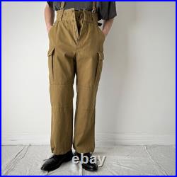Vintage 1980s Soviet Union USSR Army'Afghan' Lined Pants