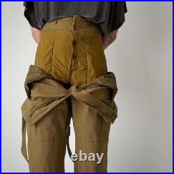 Vintage 1980s Soviet Union USSR Army'Afghan' Lined Pants