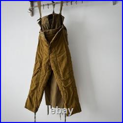 Vintage 1980s Soviet Union USSR Army'Afghan' Lined Pants