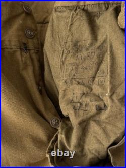 Vintage 1980s Soviet Union USSR Army'Afghan' Lined Pants