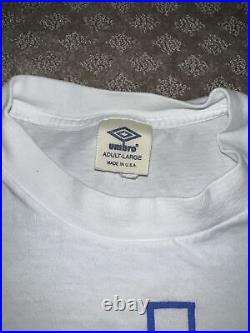 Vintage 1980s USSR Soviet Union Umbro Russian Army S Single Stitch Large Shirt