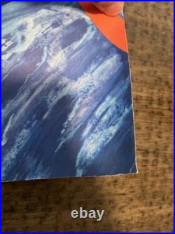 Vintage 1984 Original Soviet Stop Militarization Of Space Poster 20.5 x 15.25