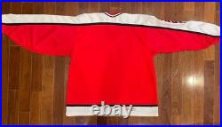 Vintage 1990s CCCP Soviet Union CCM Jersey RARE Canada Cup Large