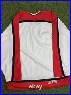 Vintage 1990s CCCP Soviet Union CCM Maska Jersey RARE Canada Cup Medium