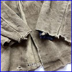 Vintage 70s 80s soviet union ussr distressed very worn workwear jacket