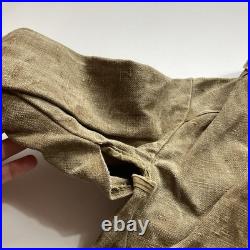Vintage 70s 80s soviet union ussr distressed very worn workwear jacket