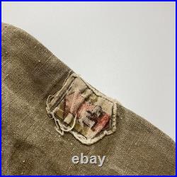 Vintage 70s 80s soviet union ussr distressed very worn workwear jacket