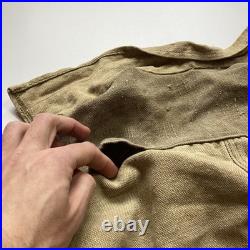 Vintage 70s 80s soviet union ussr distressed very worn workwear jacket