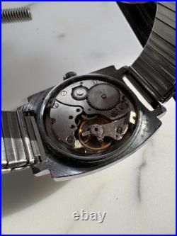 Vintage 70s ZiM USSR Soviet Union Made 15 Jewels Mechanical Hand Wind Wristwatch