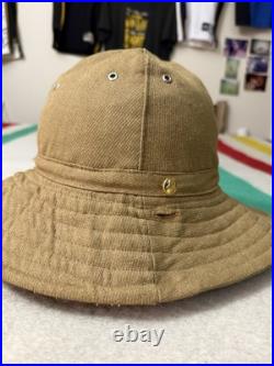 Vintage 80s 1986 USSR Soviet Union Russia Panama Bucket Hat Tashkent 62 Medium M