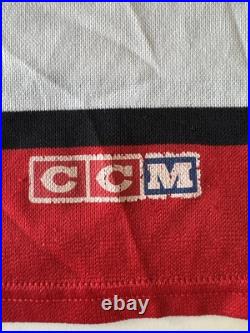 Vintage 80s CCCP Soviet Union Home CCM Jersey Size Men's XXL CLERKS