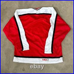Vintage 80s CCCP Soviet Union Home CCM hockey Jersey Size Men's M CLERKS