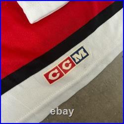 Vintage 80s CCCP Soviet Union Home CCM hockey Jersey Size Men's M CLERKS