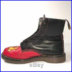 Vintage 80s Communist Hammer And Sickle Doc Martens Boots Soviet Union USSR