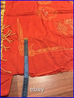 Vintage Big double-sided Flag soviet period Original