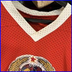 Vintage CCCP Soviet Union Goaltender Hockey Jersey #20 Vladislav Tretiak Size XL