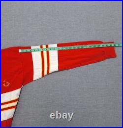 Vintage CCCP Soviet Union Rugby Polo Shirt Long sleeve check mesurments