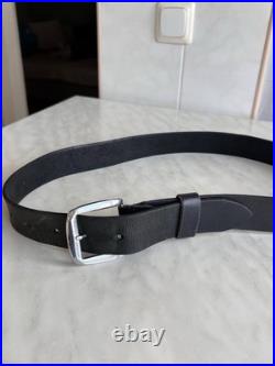 Vintage CCCP USSR ARMY Y2K Streetwear Leather Belt 70s/80s Soviet Union Glamour