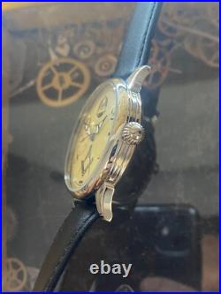 Vintage Molnija Masonic Pocket Watch Mechanical USSR Soviet Freemason Symbol Old