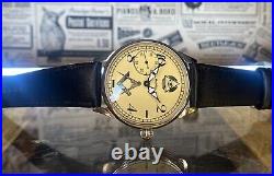 Vintage Molnija Masonic Pocket Watch Mechanical USSR Soviet Freemason Symbol Old