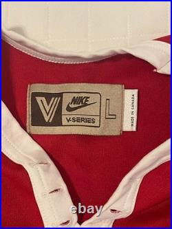 Vintage Nike V-Series CCCP Soviet Union Russia Hockey Jersey USSR Large