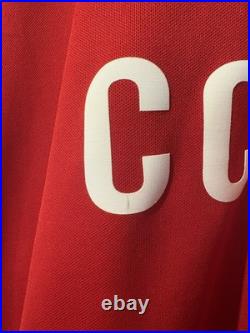 Vintage Nike V-Series CCCP Soviet Union Russia Hockey Jersey USSR Size XXL #8