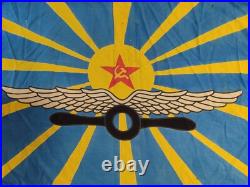 Vintage Original Official Flag of the Soviet Air Force