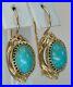 Vintage-Original-Soviet-Rose-Gold-Natural-Turquoise-Earrings-583-14K-14K-GOLD-01-prn