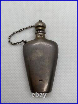 Vintage Pendant Soviet Union Sterling Silver 875 USSR Perfume Bottle 1950s