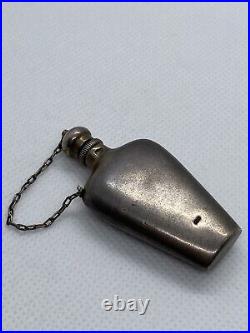 Vintage Pendant Soviet Union Sterling Silver 875 USSR Perfume Bottle 1950s