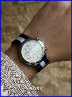 Vintage Poljot Chronograph Watch Ussr Soviet Union 23j Manual wind Men's 36mm
