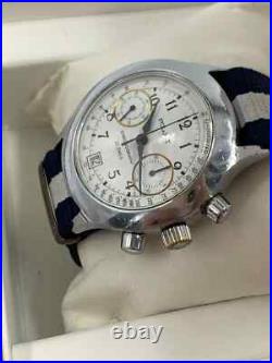 Vintage Poljot Chronograph Watch Ussr Soviet Union 23j Manual wind Men's 36mm