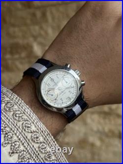 Vintage Poljot Chronograph Watch Ussr Soviet Union 23j Manual wind Men's 36mm